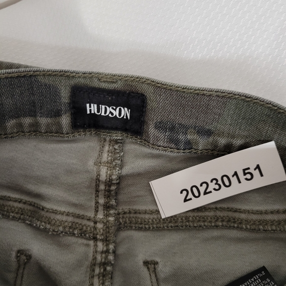 Hudson Krista Super midrise Nico  Skinny CAMO Ankle Jeans sz 24 - Picture 4 of 10